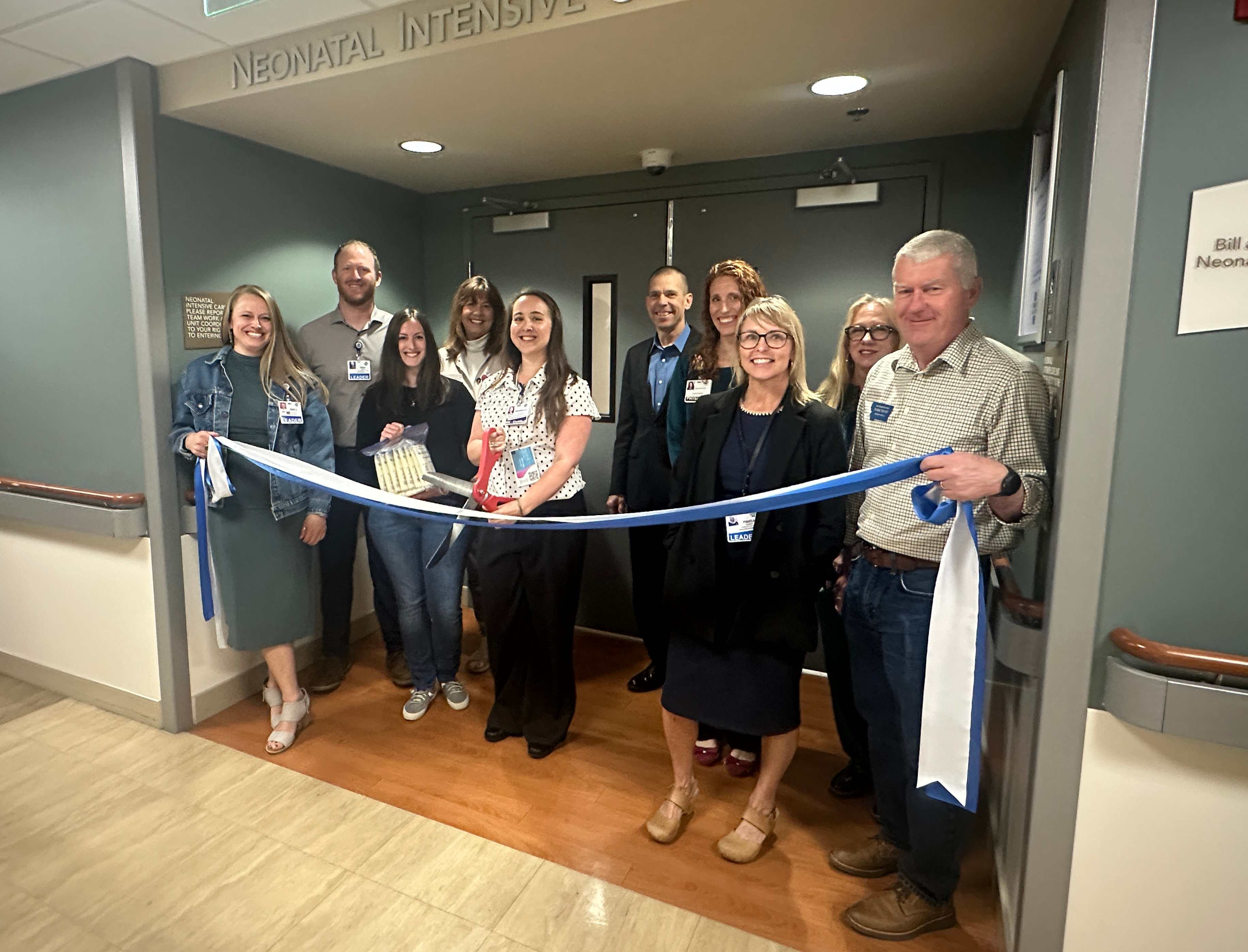 Community Medical Center Women and Newborns Milk Drop Ribbon Cutting